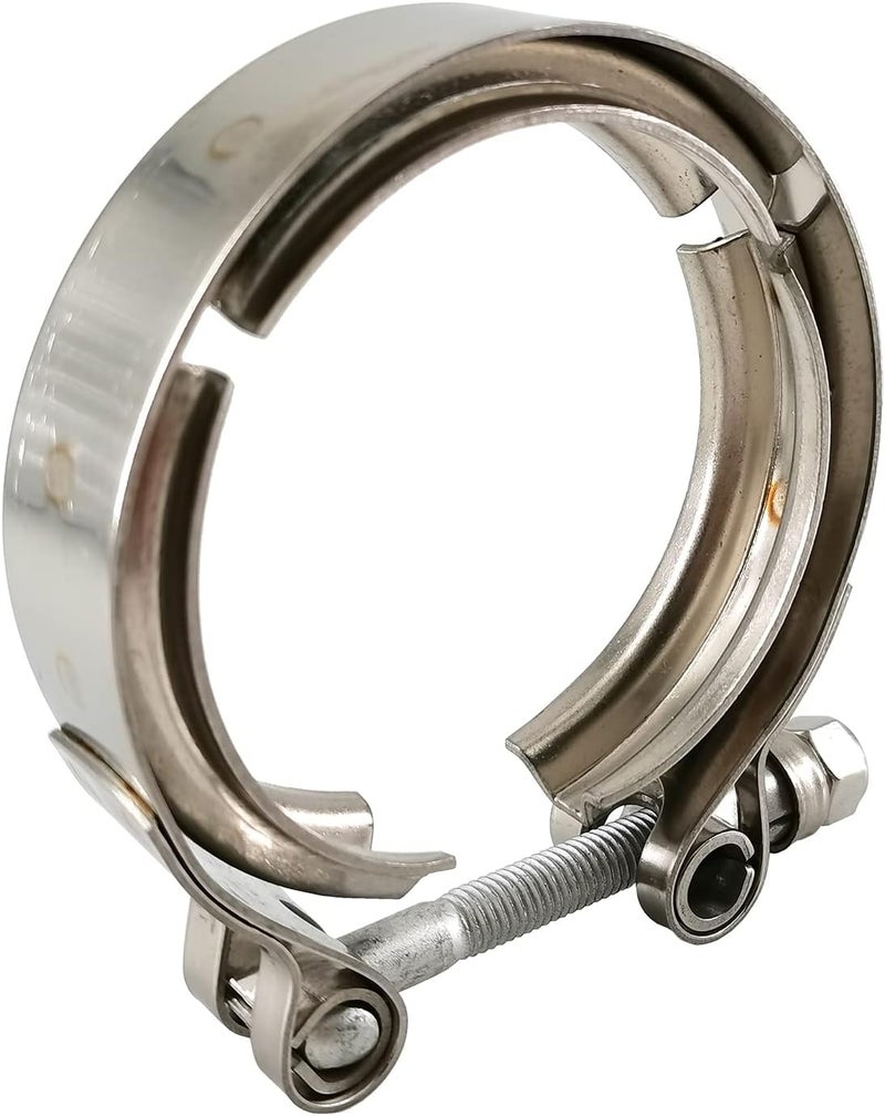 GaeaAuto 2.5 inch V Band Clamp 304 Stainless Steel for Turbo Downpipes Pack of 2 - Image 5